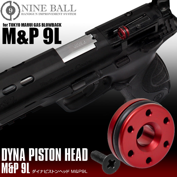 Nine ball M&P9L PC Ported Dyna Piston