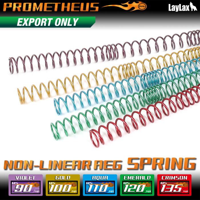 LayLax Non-Linear AEG Spring Series Color Coded(MS90/100/110/120/135)