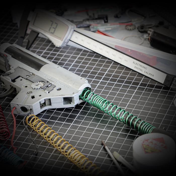 LayLax Non-Linear AEG Spring Series Color Coded(MS90/100/110/120/135)