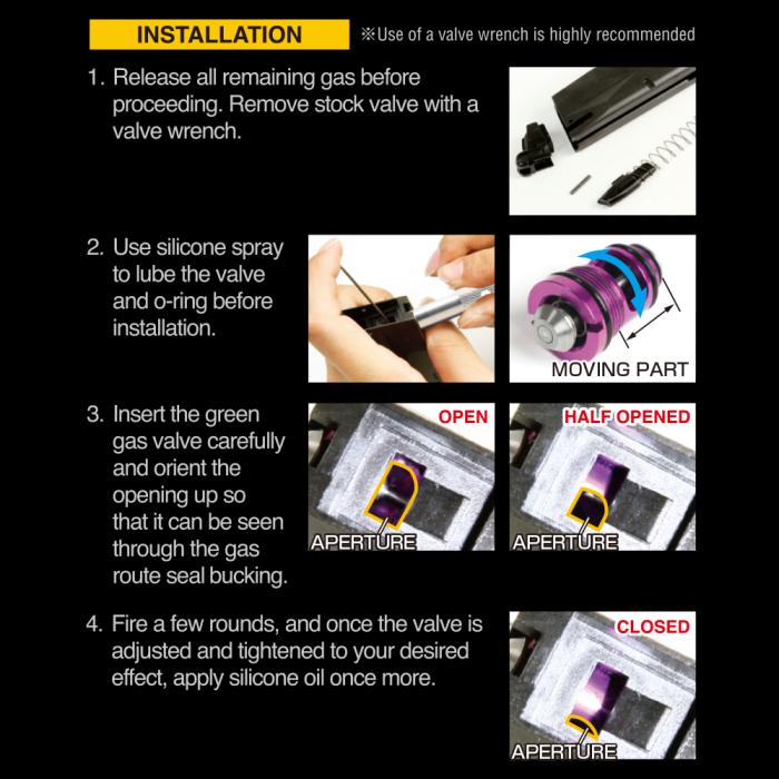 LayLax UMAREX VFC Glock High bullet valve NEO R