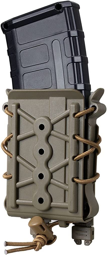 Tactical 5.56mm/7.62mm Rifle Mag Pouches. (Black/Tan/RG)