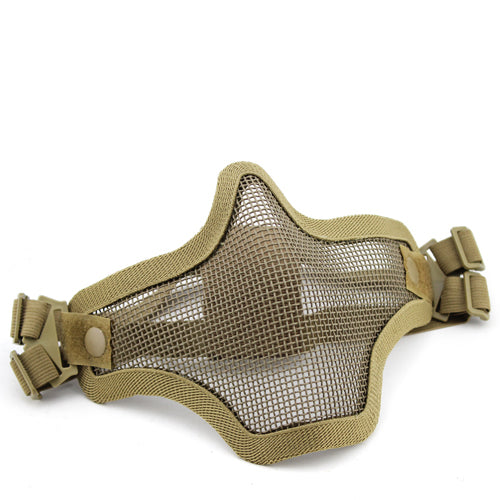 V1 Double Band Metal Mesh Mask (TAN)