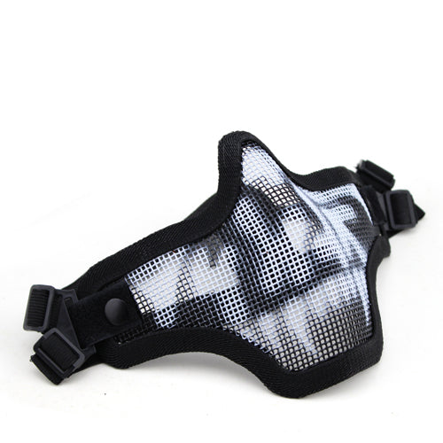 V1 Double Band Metal Mesh Mask (Skull)