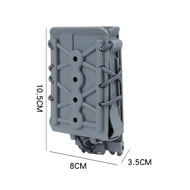 Tactical 5.56mm/7.62mm Rifle Mag Pouches. (Black/Tan/RG)