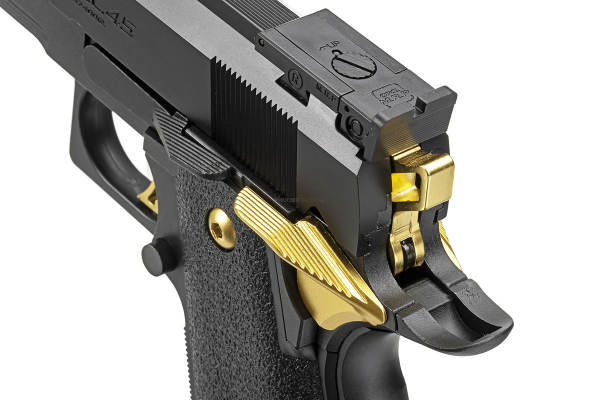 Toyko Marui Hi-Capa 5.1 Gold Match Gas Blowback Pistol - Phoenix Tactical