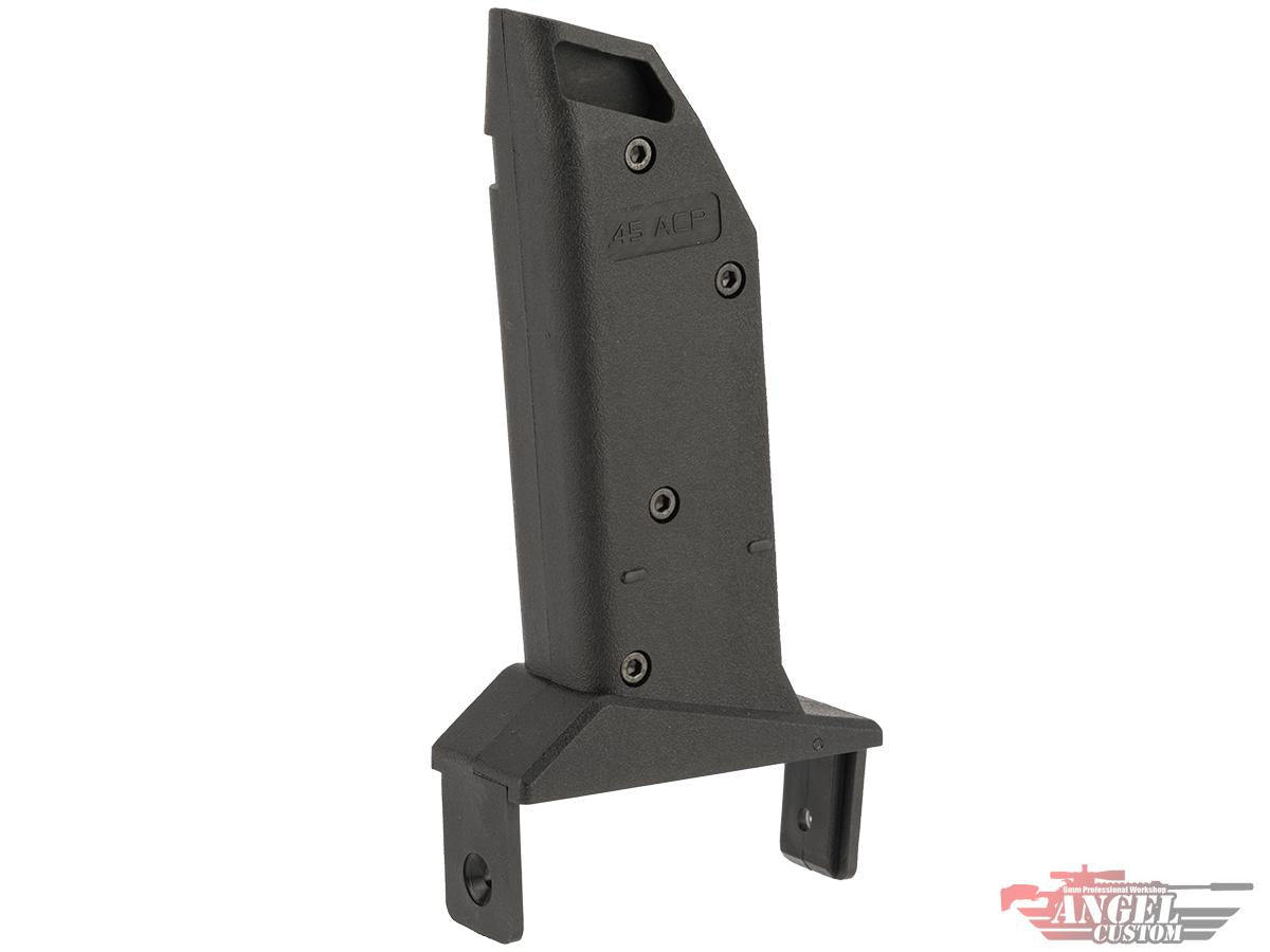 Angel Custom Magazine Adapter for Firestorm / Thunderstorm Airsoft AEG Drum Magazines (Model: Krytac KRISS Vector / Black)