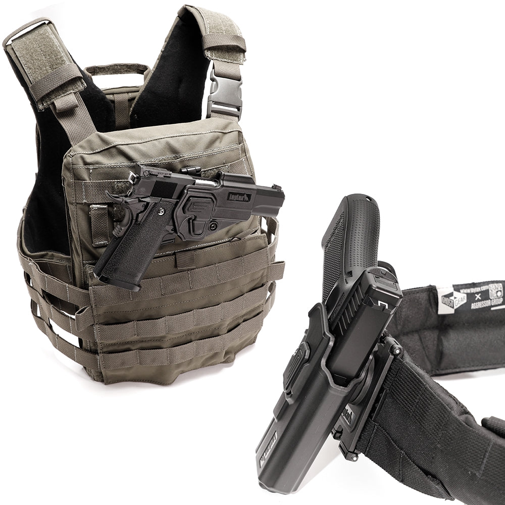 Laylax CQC Holster MOLLE Platform / TAN