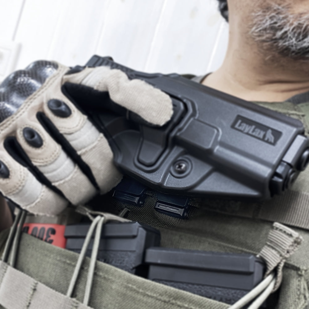 Laylax CQC Holster MOLLE Platform / TAN