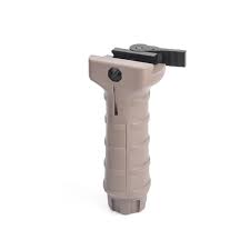 TGD QD Long Vertical Grip (Black/Tan)