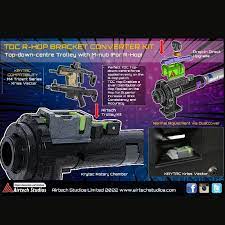 Airtech TDC Bracket Converter Kit for Krytac Trident & Kriss Vector (R-HOP/FLAT-HOP/TNT/MR Maple Leaf)