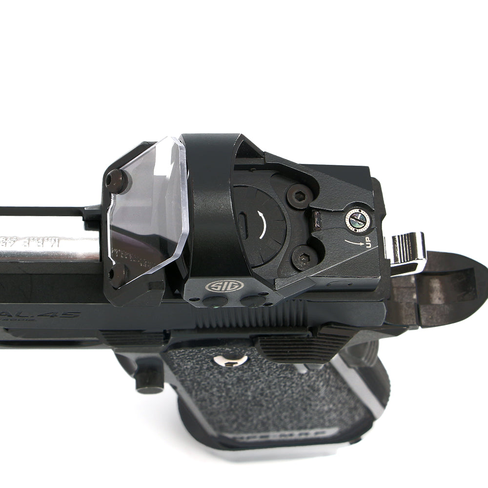 Laylax Hi CAPA Optic Shield and Slide Optic Mount - Nine Ball Aegis HG - GBB