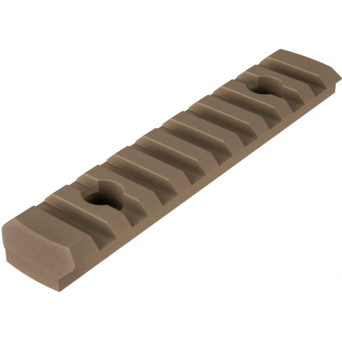 9-Slot Metal Rail Section M-LOK (Tan)