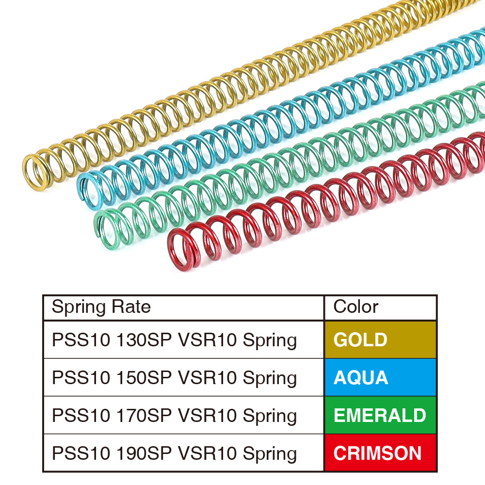 PSS10 Spring Series Color Coded(MS 130/150/170/190)