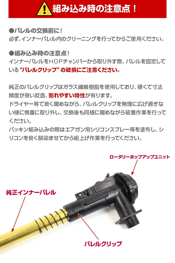 KRYTAC x Prometheus PDW Vector AEG EG Barrel 155mm/ Inner Barrel