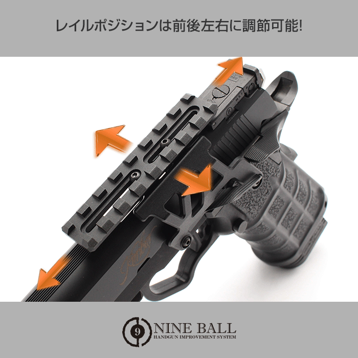 LayLax TM GB Hi-CAPA 5.1/4.3 Hi-CAPA Aluminum Mount Base NEO