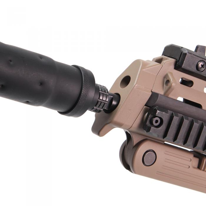 LayLax NINEBALL Marui MP7A1 SILENCER ATTACHMENT SYSTEM NEO[14mm CCW]