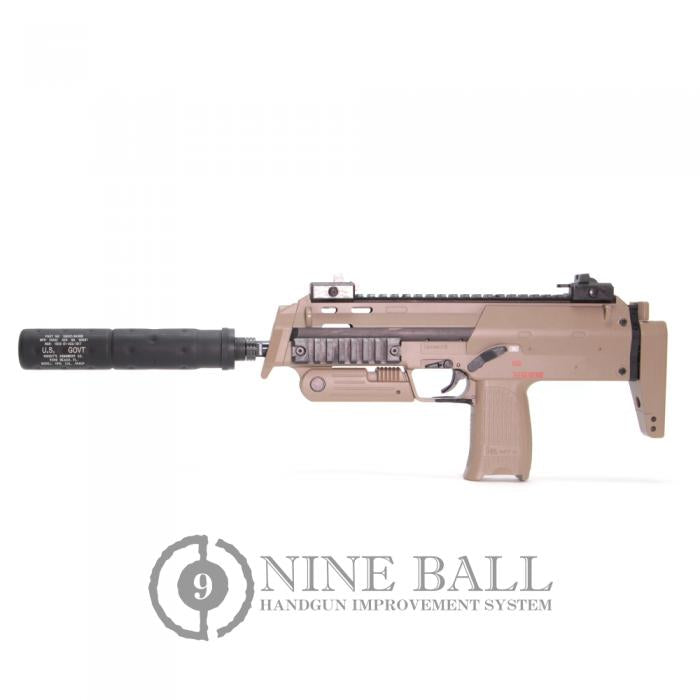 LayLax NINEBALL Marui MP7A1 SILENCER ATTACHMENT SYSTEM NEO[14mm CCW]