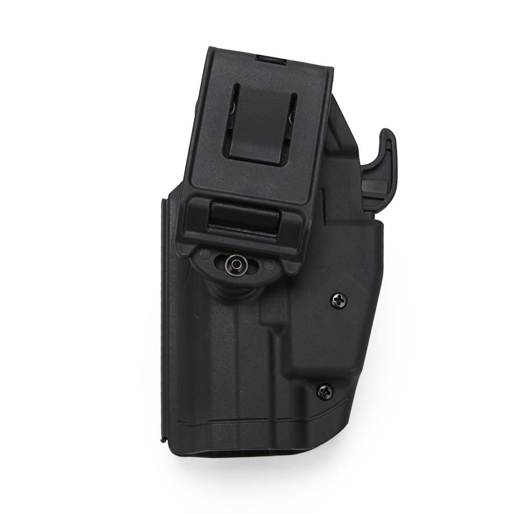 Tactical Universal Pistol Holster (Large / Left Hand) (Black/Tan)