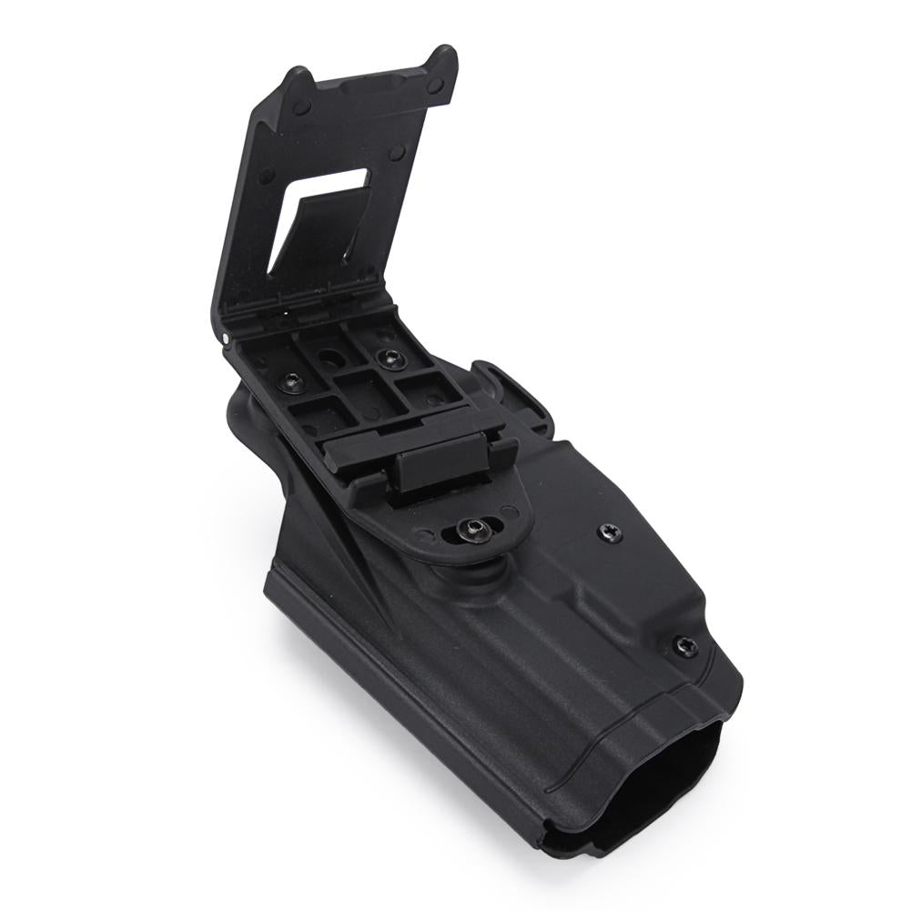 Tactical Universal Pistol Holster (Large / Left Hand) (Black/Tan)