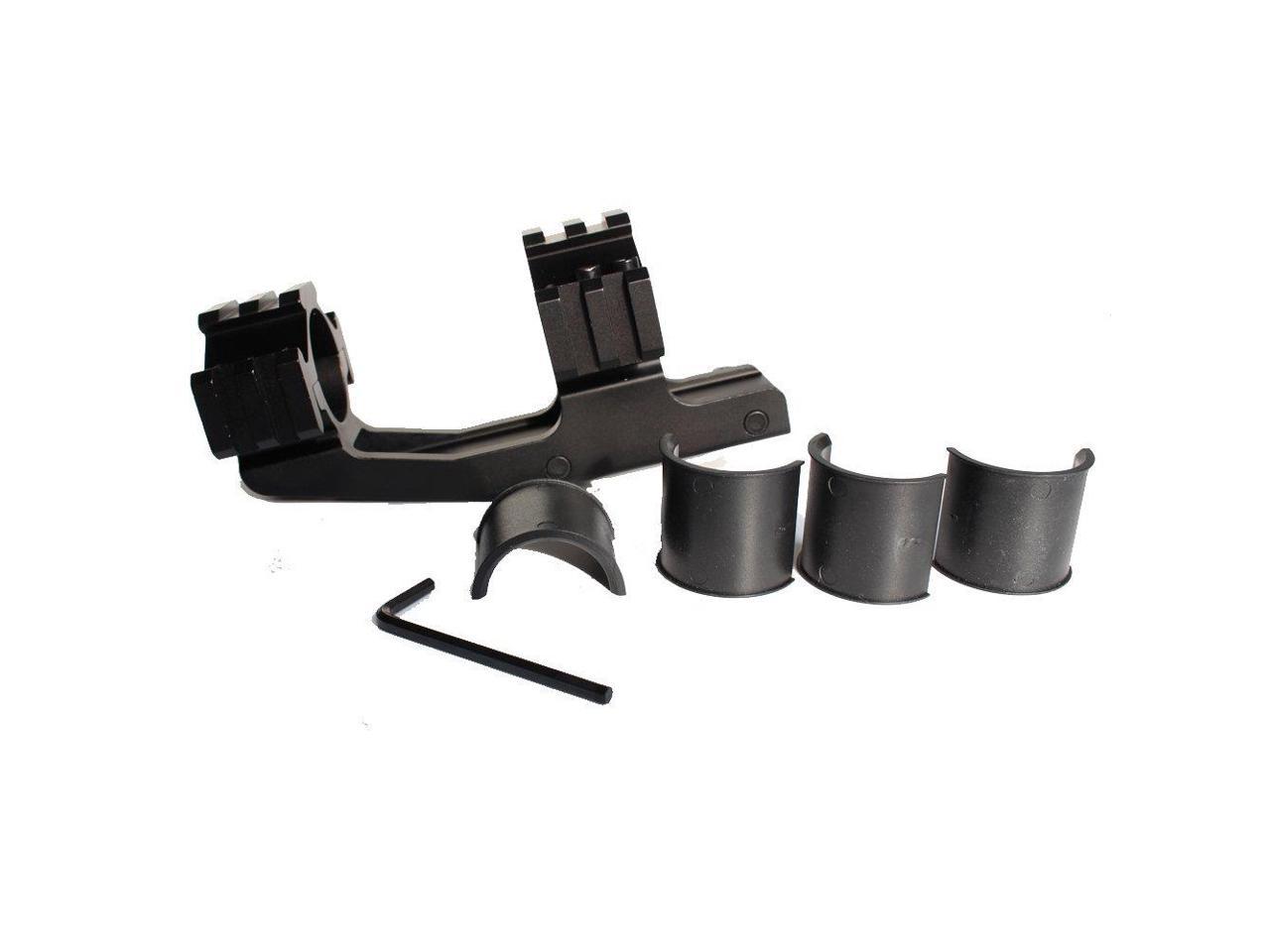 Tactical 25.4/30mm Double Ring Tri-Rail Cantilever Mount