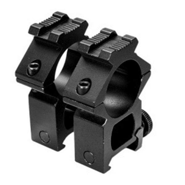 Tactical 25.4mm (1 inch) Scope Ring w / Top Rail