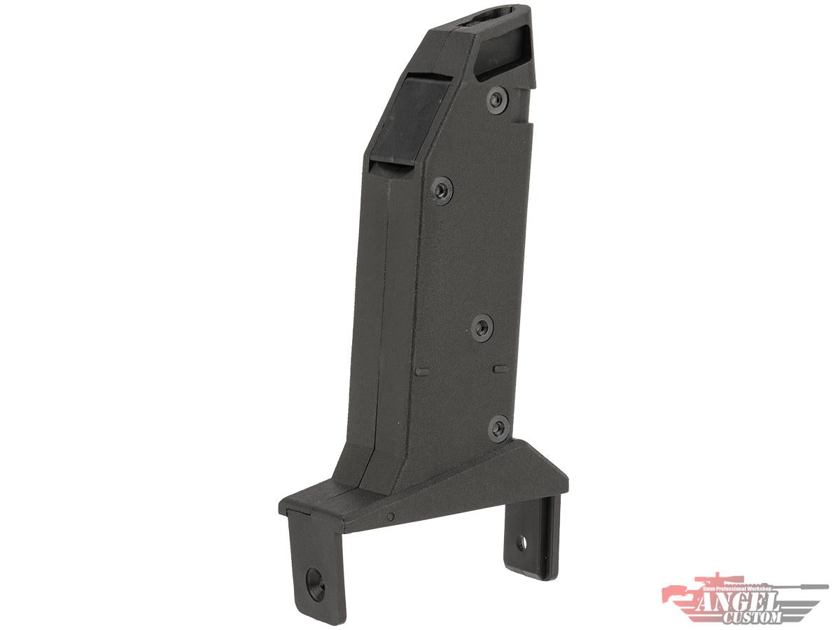 Angel Custom Magazine Adapter for Firestorm / Thunderstorm Airsoft AEG Drum Magazines (Model: Krytac KRISS Vector / Black)