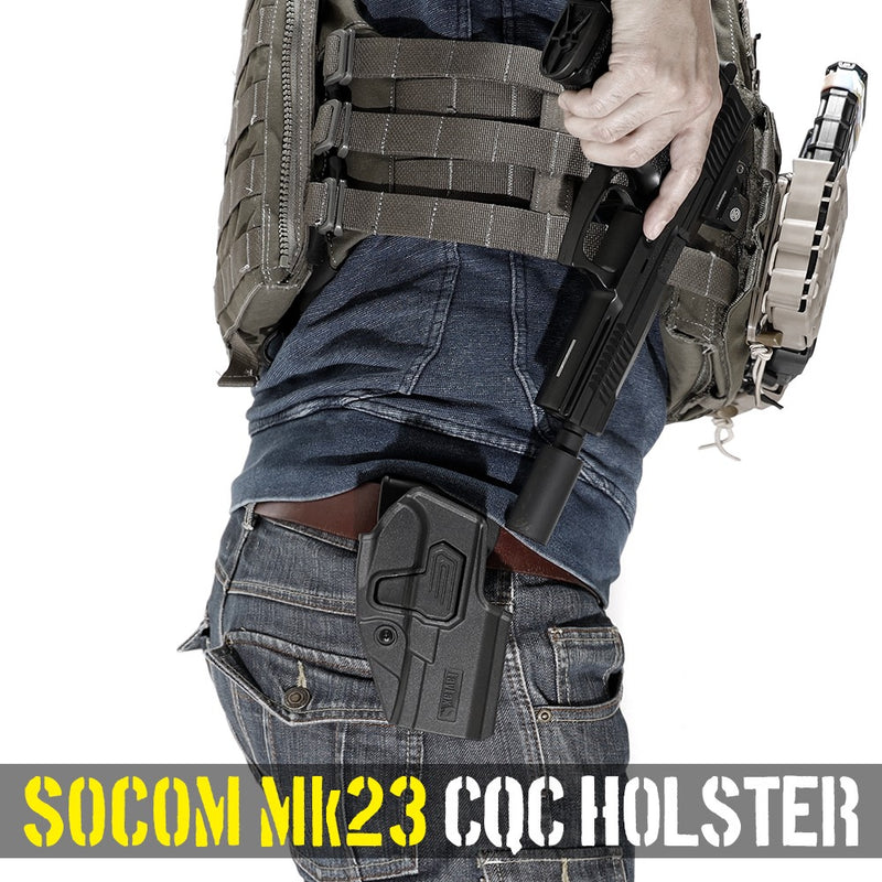 Laylax SOCOM Mk23 CQC Holster (BK/RH)