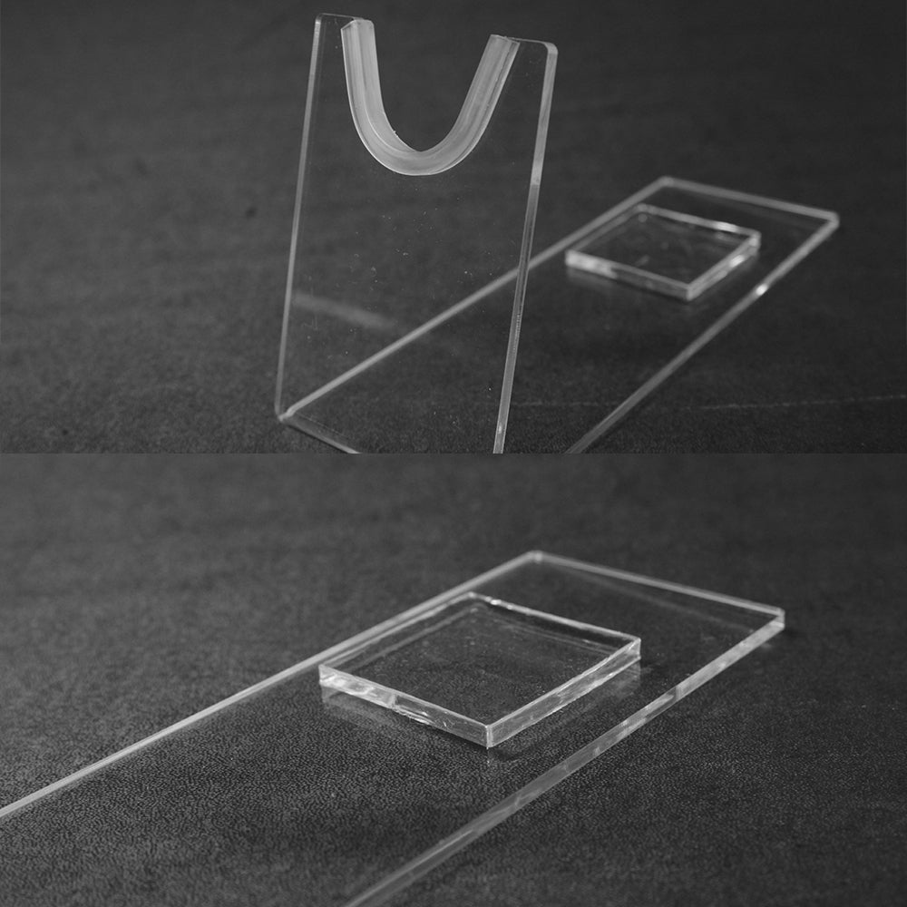 Hand Gun Stand Clear (2Pcs)
