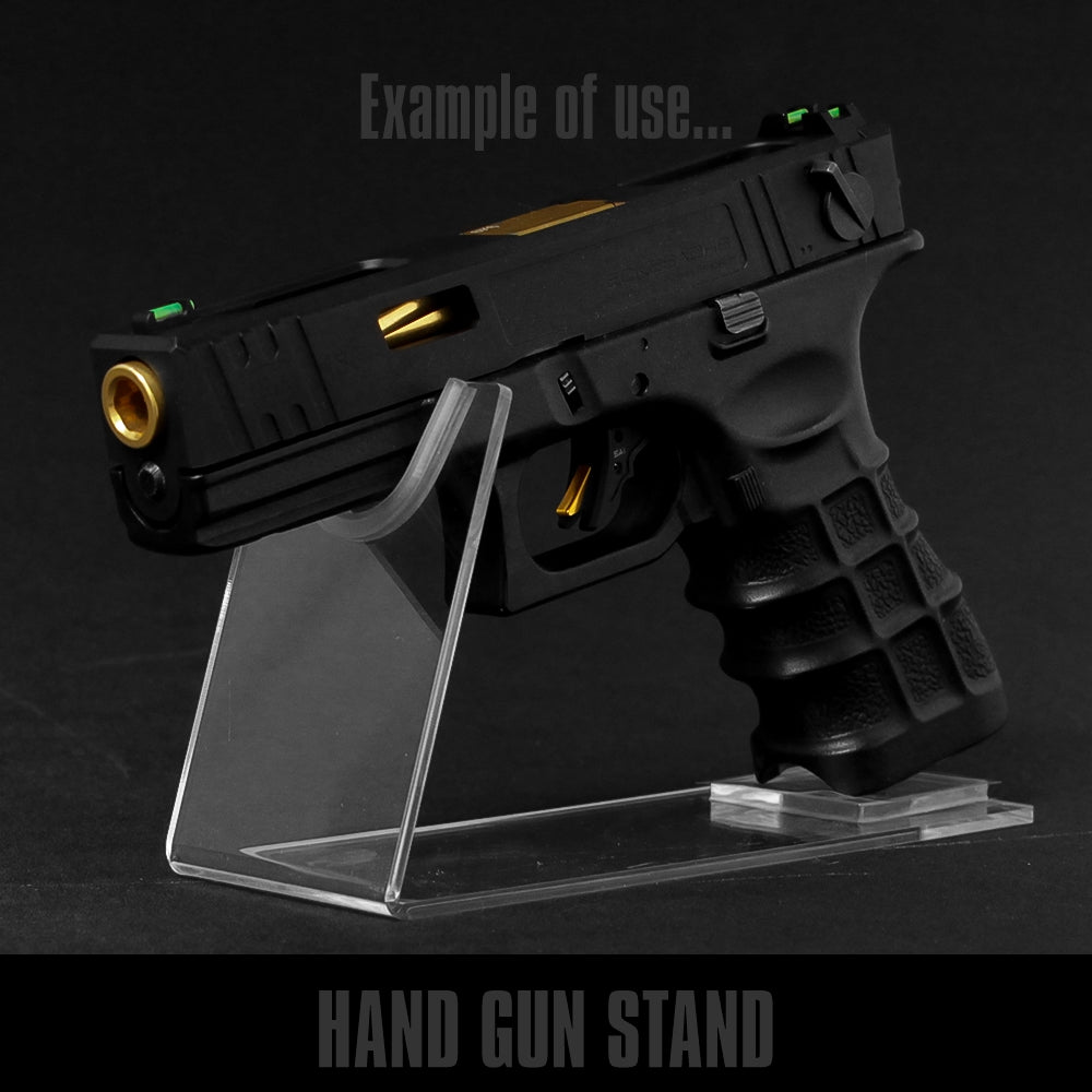 Hand Gun Stand Clear (2Pcs)