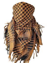 Tactical Desert Scarf / Shemagh (BK/Tan)