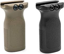 Magpul Style Rail Vertical Grip For 1913 Picatinny Rail (Black/Tan)