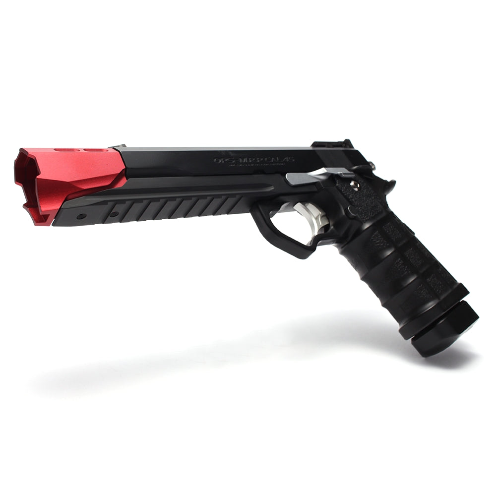 Hi-CAPA CUSTOM LOWER FRAME R EDGE 5.1 & COMPENSATOR (CRIMSON/GOLD)