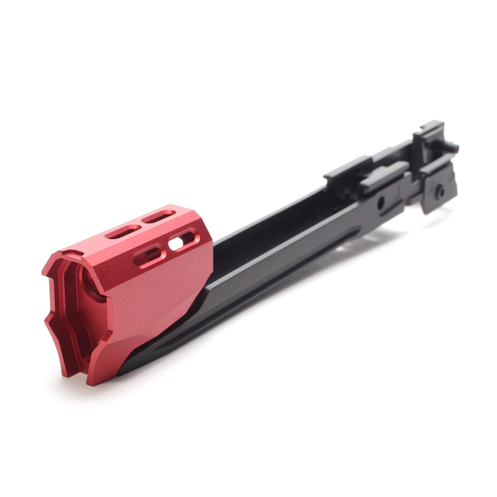 Hi-CAPA CUSTOM LOWER FRAME R EDGE 5.1 & COMPENSATOR (CRIMSON/GOLD)