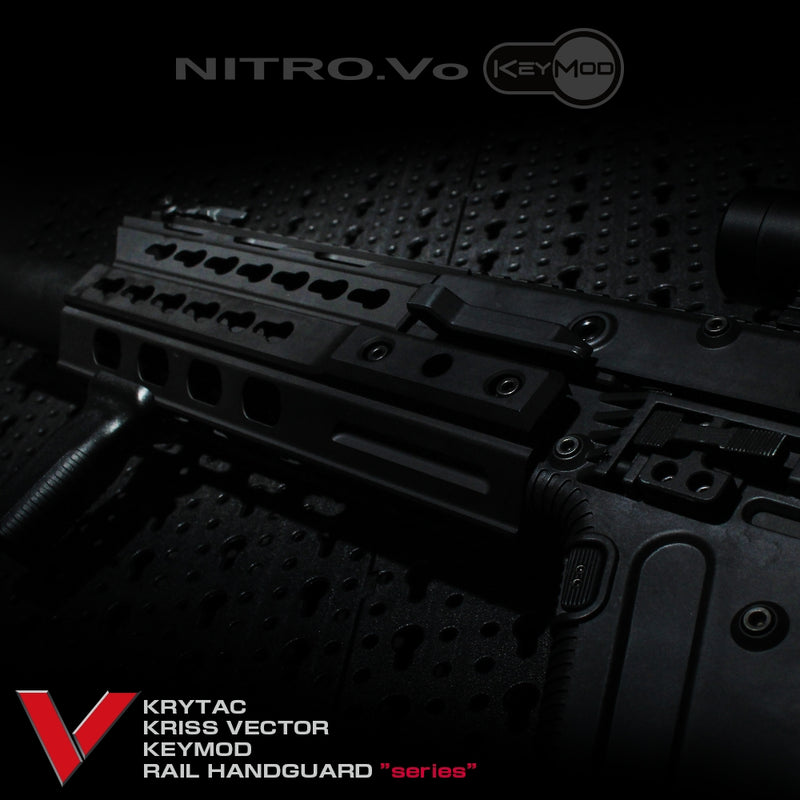 LayLax Kriss Vector Extended Keymod Handguard (Size: Medium) - Phoenix Tactical 