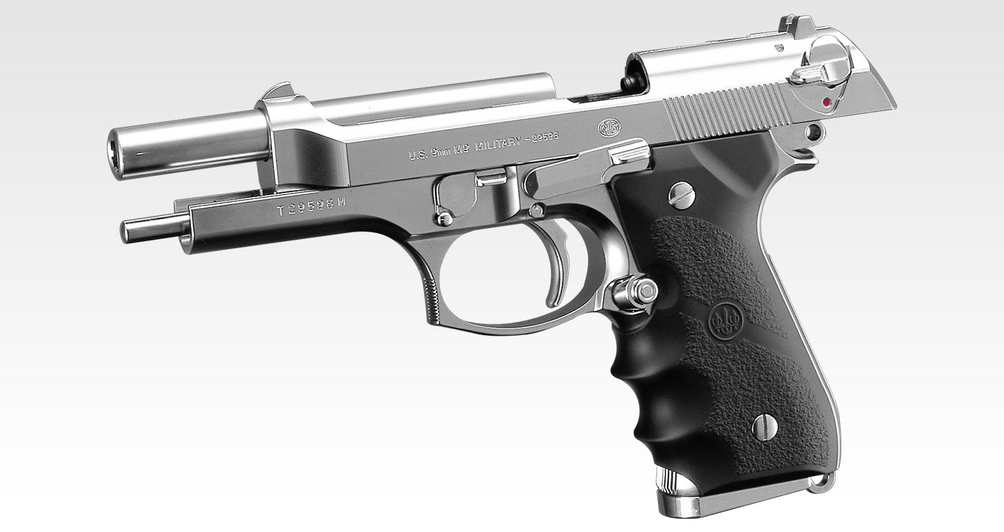 Tokyo Marui M92FS Chrome Stainless GBB Pistol