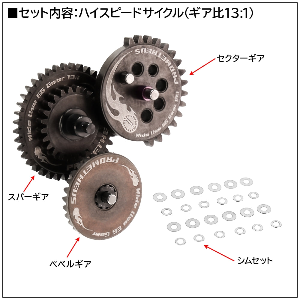 PROMETHEUS WIDE USE "EG GEAR" for AEG (13:1)