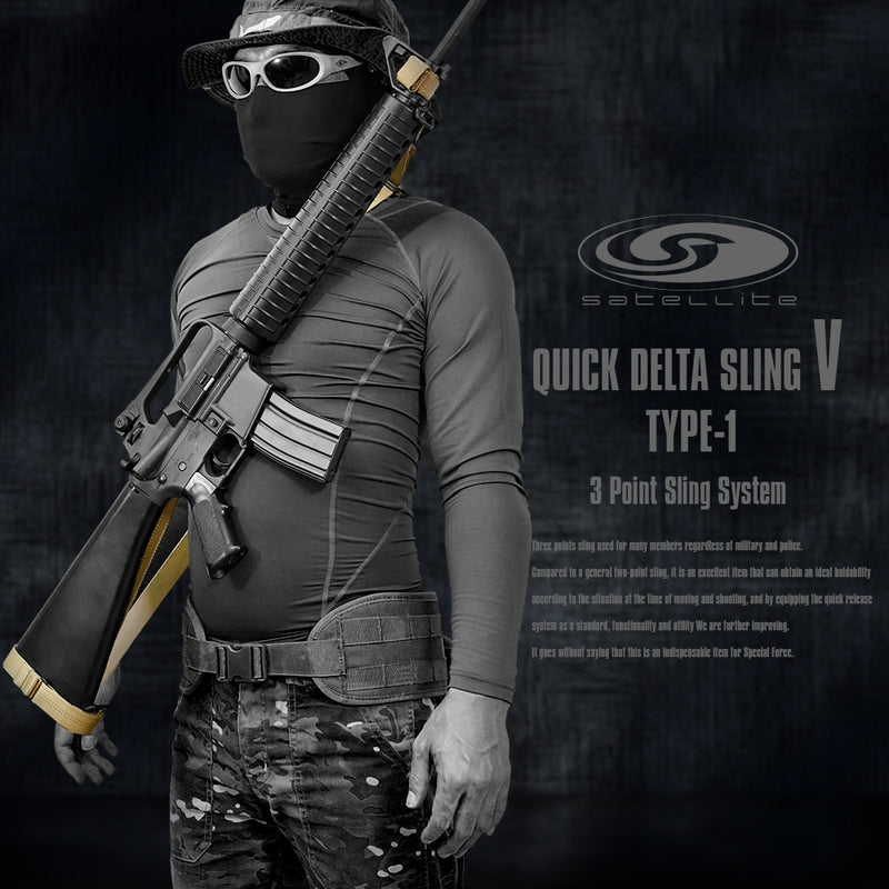Laylax Quick Delta Sling V TYPE-1 (BK)